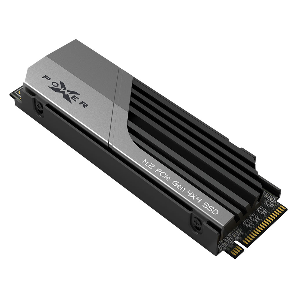 Silicon Power XS75 2TB PCIe 4.0 NVMe M.2 SSD w/ Heatsink - PS5