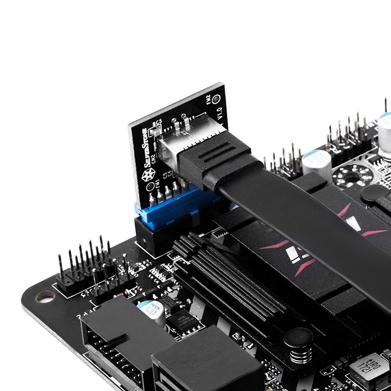 SilverStone CP14 Internal USB 3.0 to Internal USB TypeC Adapter SST