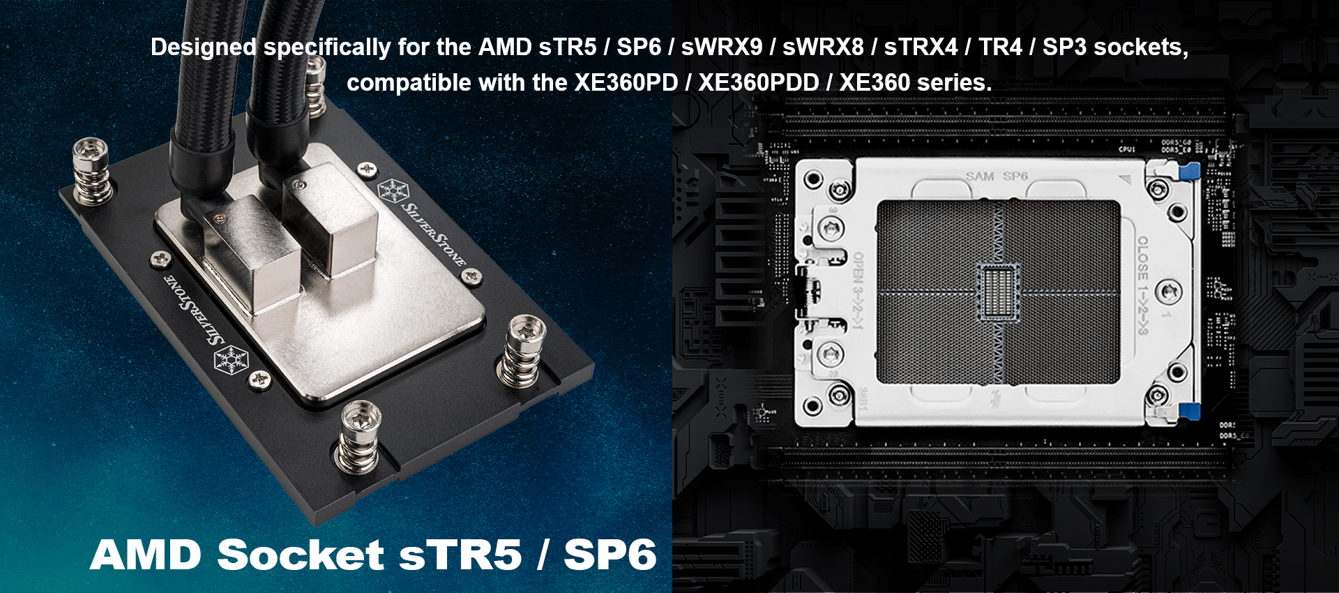 SilverStone XAC-MK-TR5 AMD Mounting Kit