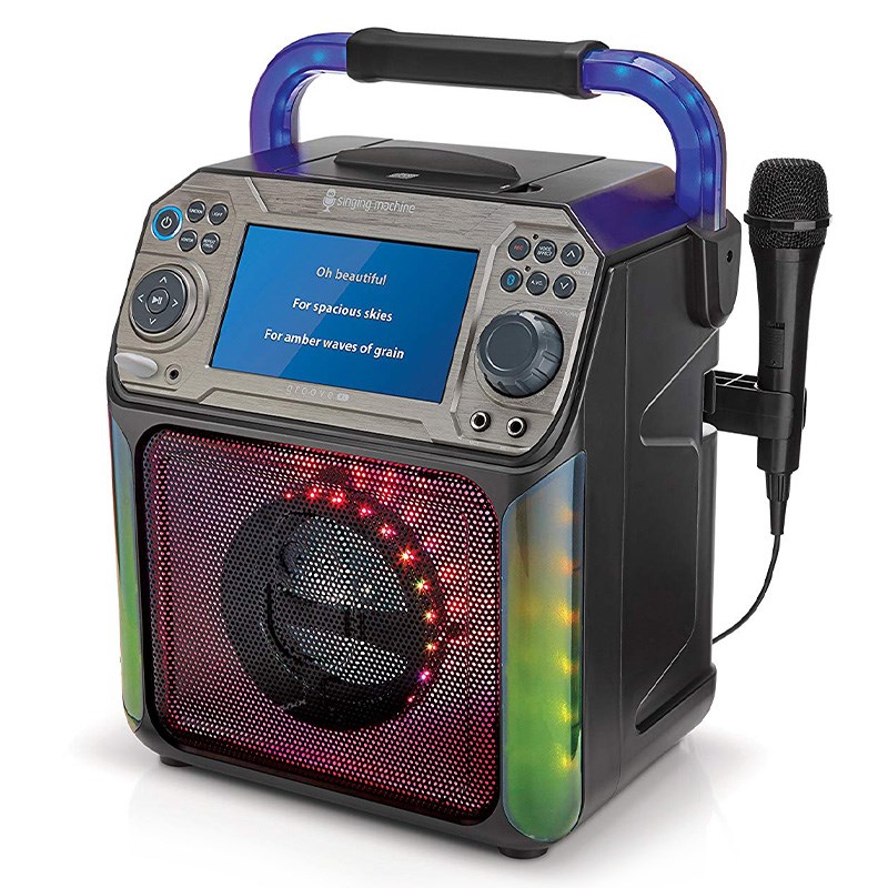 Singing Machine Groove XL Bluetooth Karaoke System SMSTVG782BK Mwave