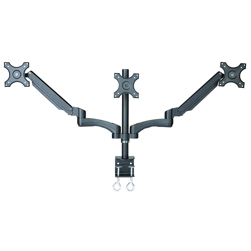 SPEED GS352T Triple Monitor Gas Spring Mount for 13" to 23" Monitors GS352T Mwave