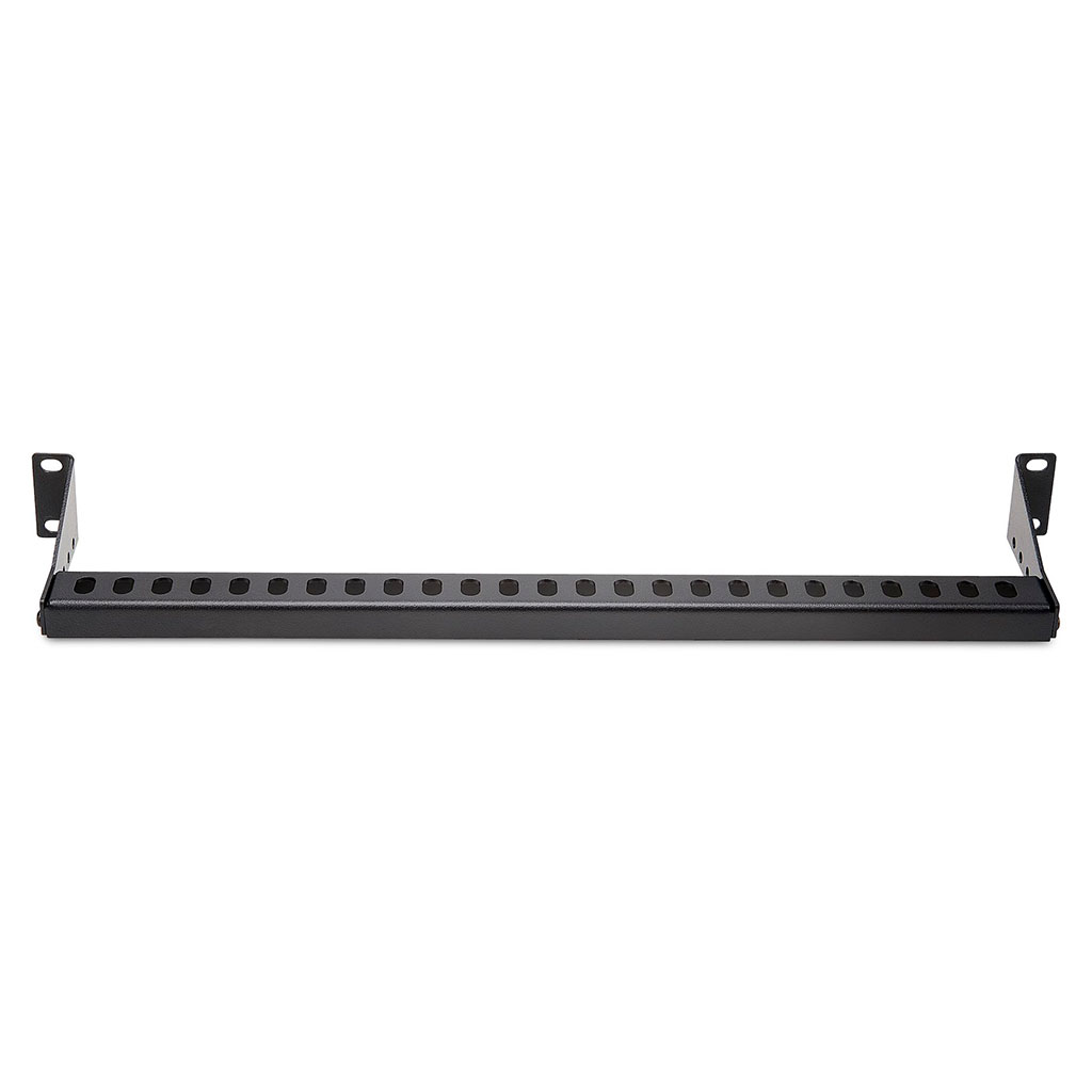 StarTech 1U Rack Mountable Cable Lacing Bar w/ Adjustable Depth - 12S ...