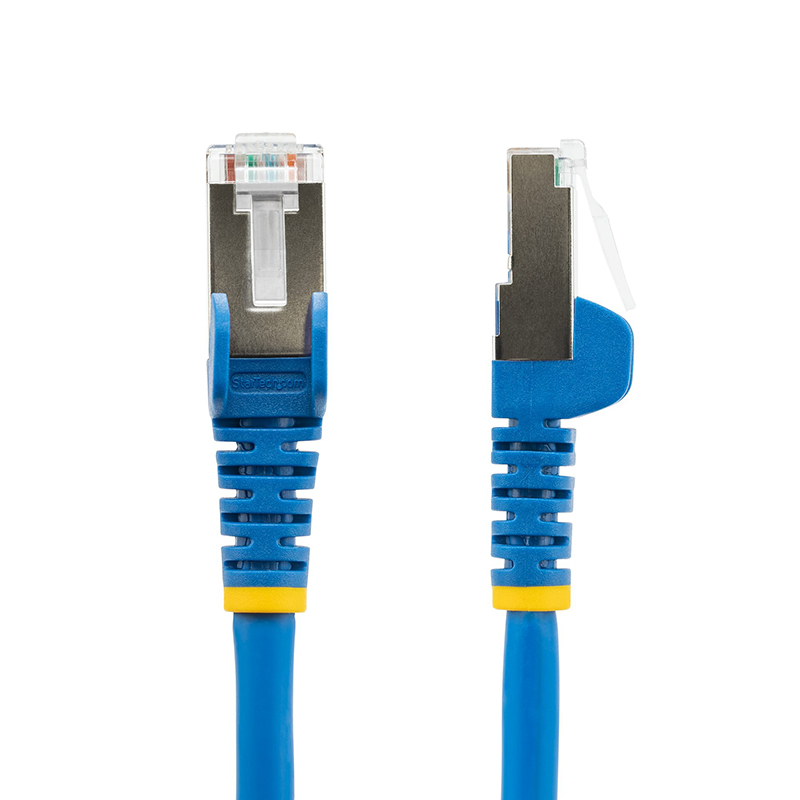 StarTech 50cm LSZH CAT6a Cable 10GbE S/FTP 100W PoE Blue