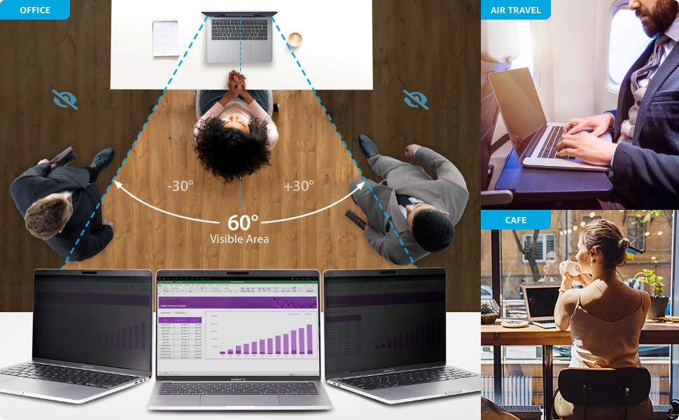 StarTech Reversible Privacy Screen for 16