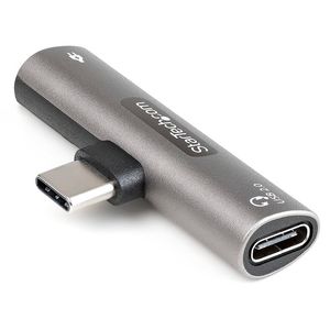 Adaptateur Double USB-C 2 En 1 - Audio + Charge Simultanée - Pour IPhone, Samsung, Tablette - Câble Tressé