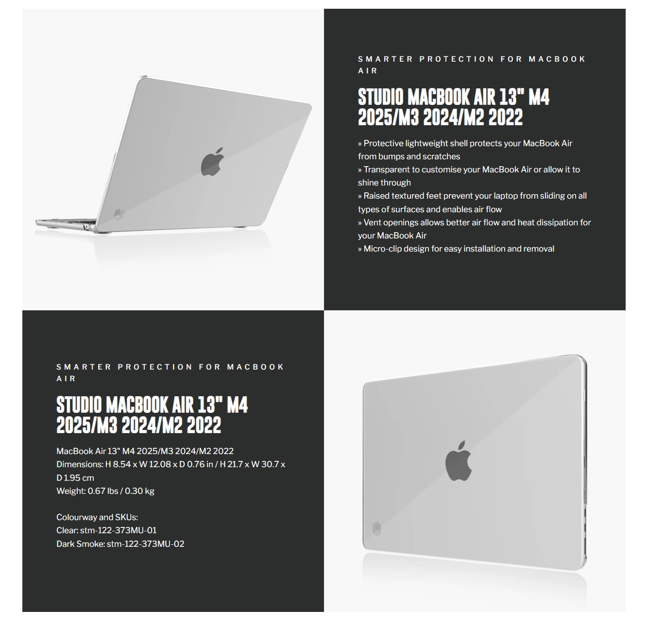 STM Studio Shell for MacBook Air 13