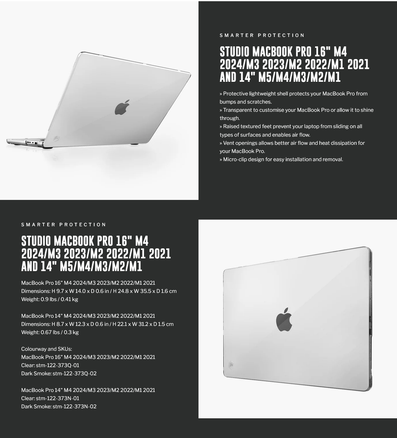 STM Studio Shell for MacBook Pro 14