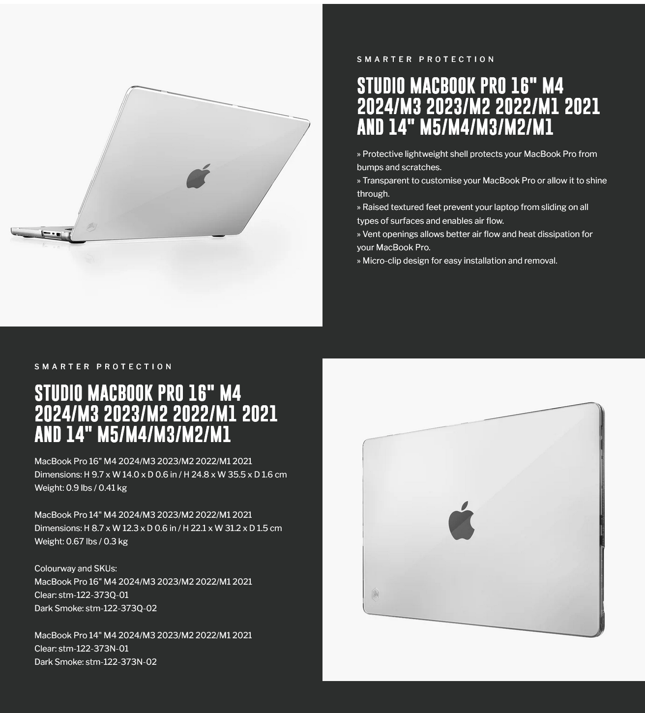 STM Studio Shell for MacBook Pro 14