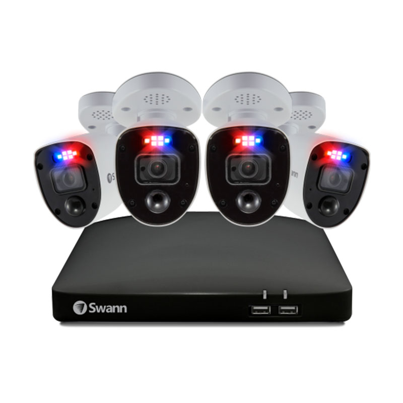 Swann Enforcer 8 Channel 4K Ultra HD DVR Security System 4 Cameras