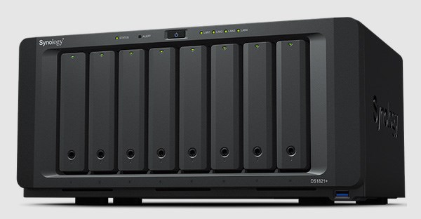 ynology DiskStation DS1821+ 8 Bay Diskless Scalable NAS AMD Ryzen Quad Core CPU - Desktop Overview 1