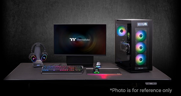 Thermaltake ARGENT K6 RGB Low Profile Mechanical Gaming Keyboard - Cherry MX Red - Desktop Overview 7