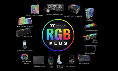 Thermaltake ARGENT K6 RGB Low Profile Mechanical Gaming Keyboard - Cherry MX Red - Desktop Overview 10