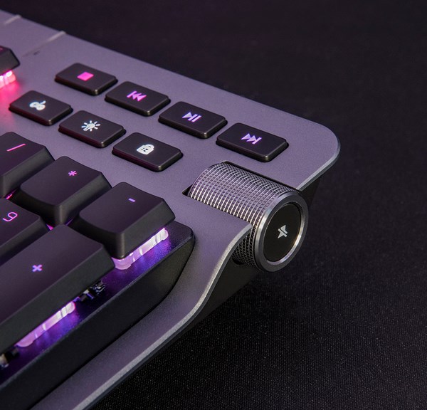 Thermaltake ARGENT K6 RGB Low Profile Mechanical Gaming Keyboard - Cherry MX Red - Desktop Overview 4