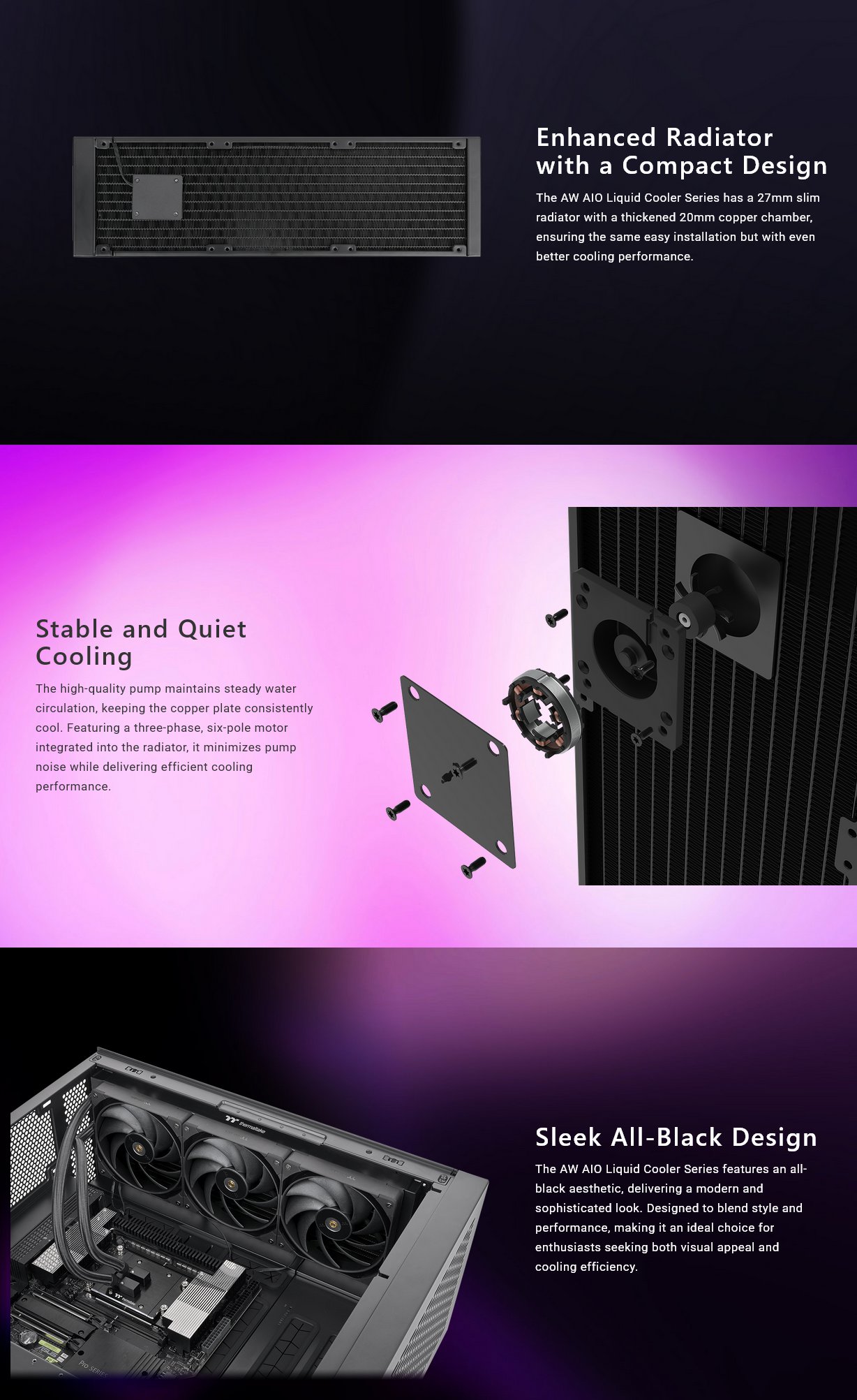 Thermaltake AW 420 AIO Liquid CPU Cooler
