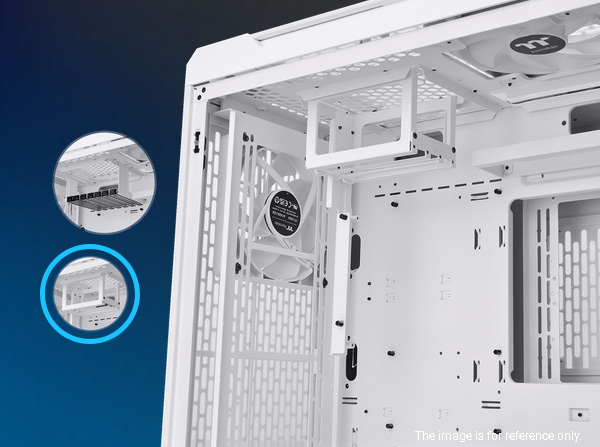 Thermaltake CTE C700 Air Tempered Glass Mid Tower E-ATX Case - White