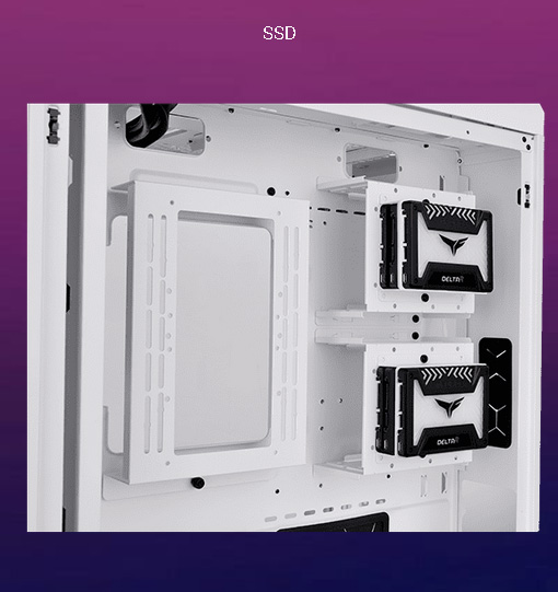 Thermaltake CTE C700 Air Tempered Glass Mid Tower E-ATX Case - White