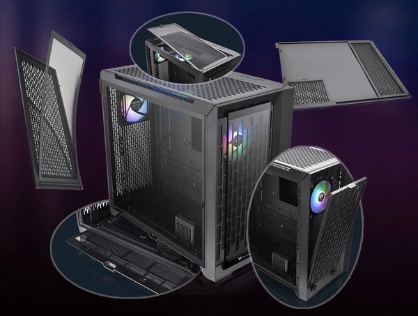 Thermaltake CTE C750 ARGB Tempered Glass Full Tower E-ATX Case - Black