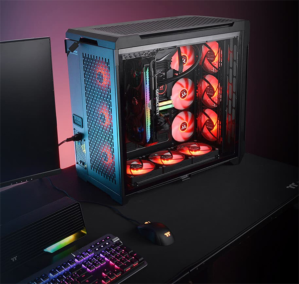 Thermaltake CTE C750 ARGB Tempered Glass Full Tower E-ATX Case - Black
