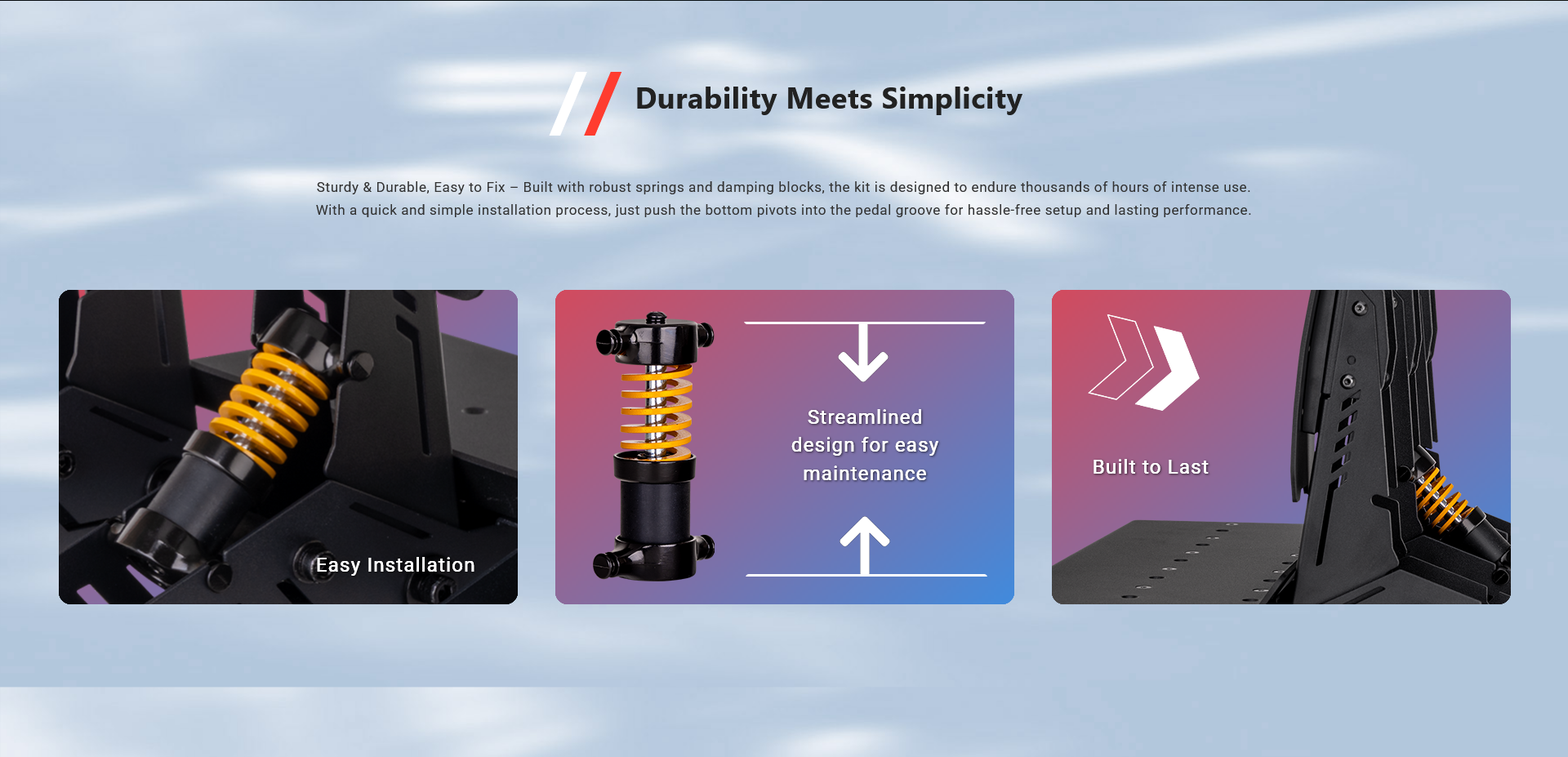 Thermaltake Pedals Damper Kit