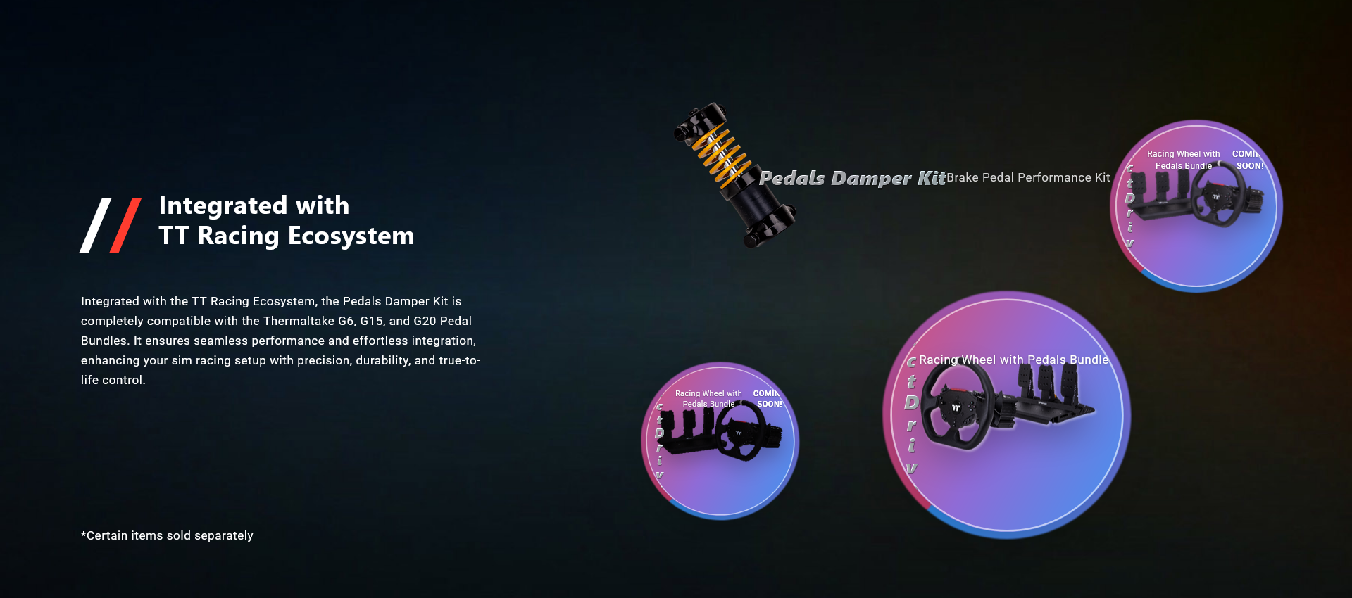 Thermaltake Pedals Damper Kit