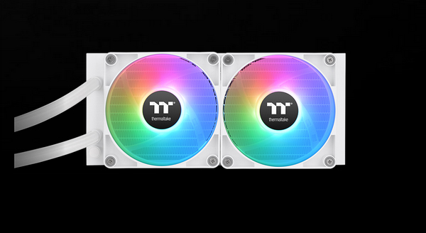 Thermaltake TH240 V2 ARGB Sync AIO Liquid CPU Cooler - Snow Edition