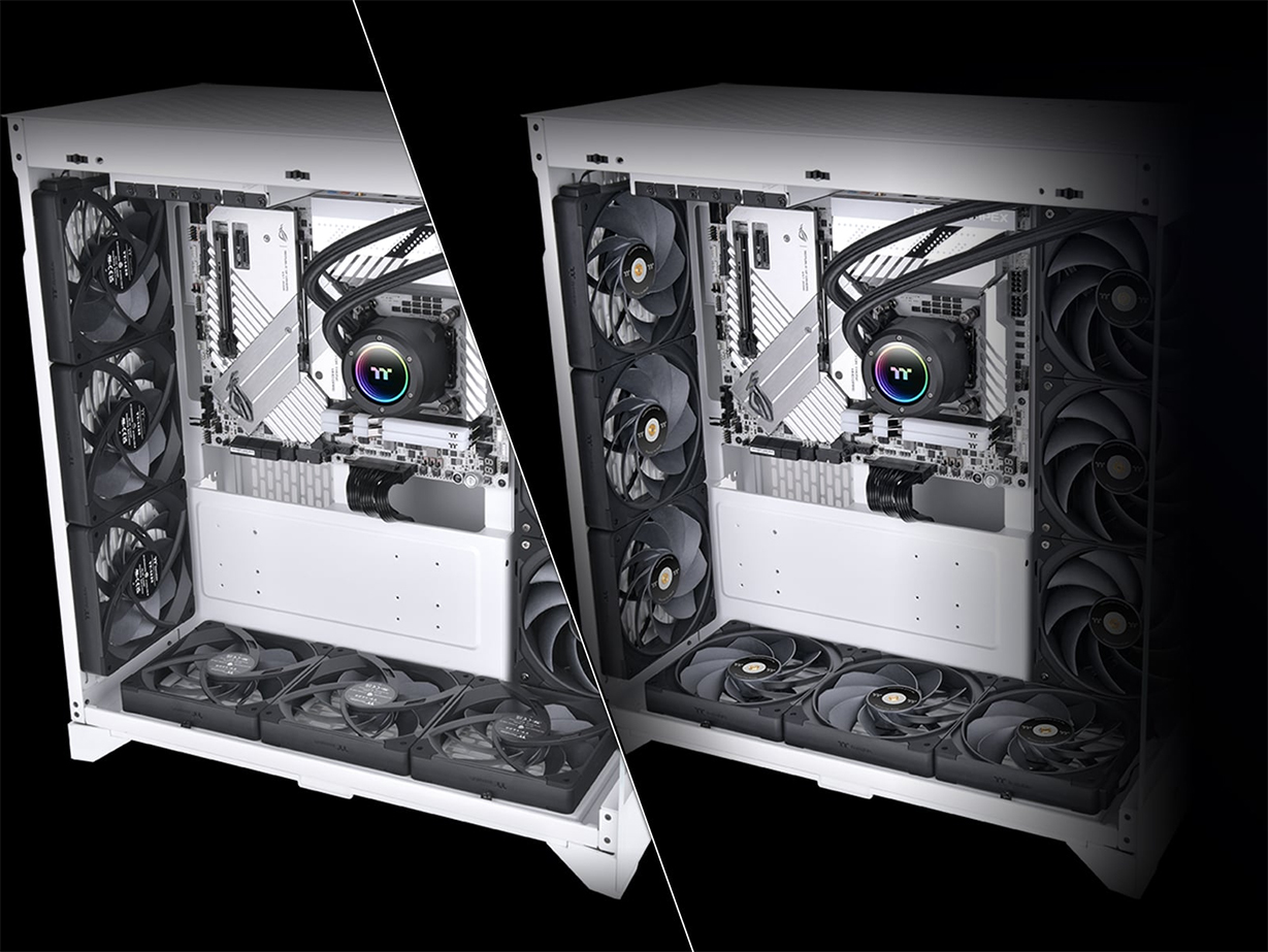 TOUGH FAN EX12 Pro 2個セット 120mm TOUGHFAN EX12 Pro High Static Pressure PC Cooling Fan