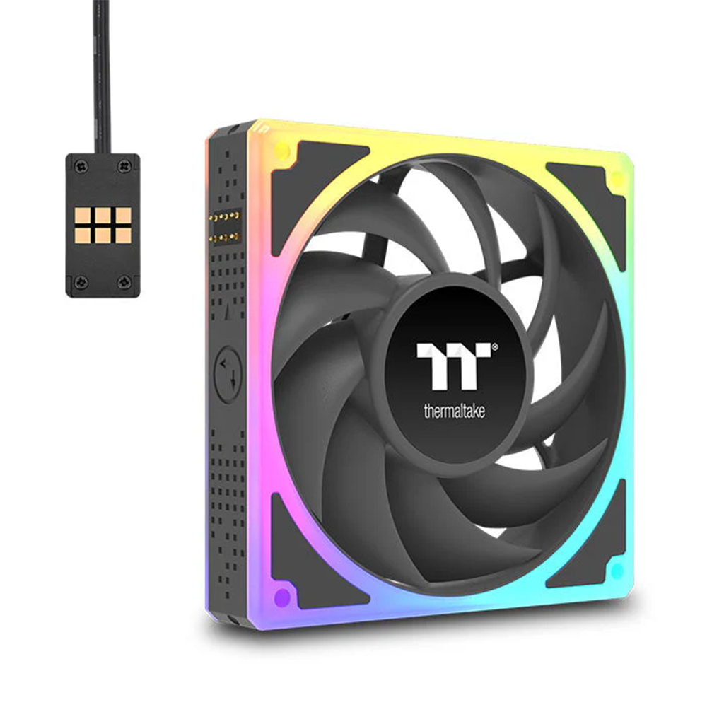 Exstable Fan Thermaltake TOUGHFAN EX 140 ARGB PWM High Static Radiator Fan - Black ...