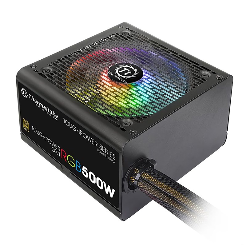 Thermaltake Toughpower GX1 RGB 500W 80+ Gold NonModular Power Supply