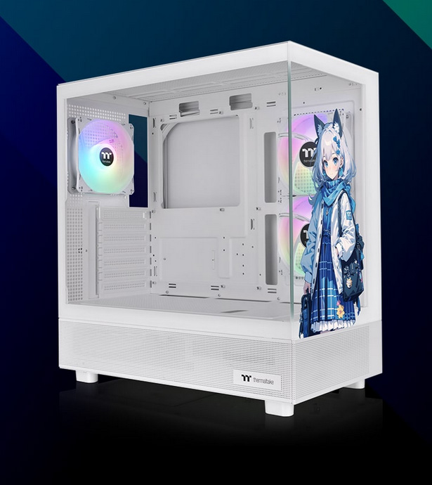 Thermaltake View 270 SP Edition Tempered Glass Mid-Tower E-ATX Case - Snow