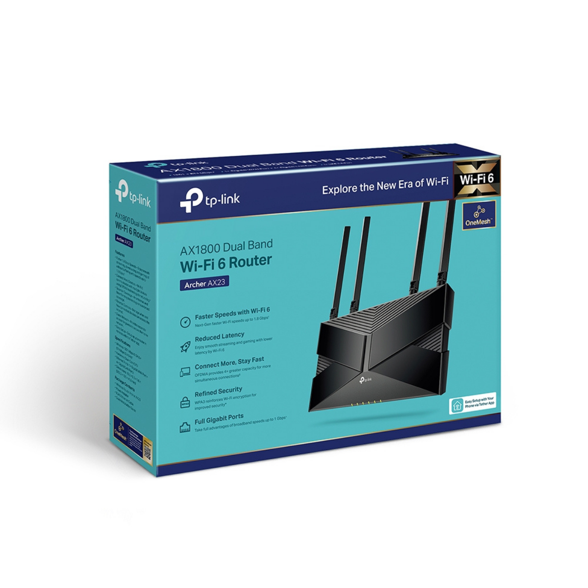 TP-Link Archer AX23 AX1800 Wi-Fi 6 Router - ARCHER-AX23 | Mwave