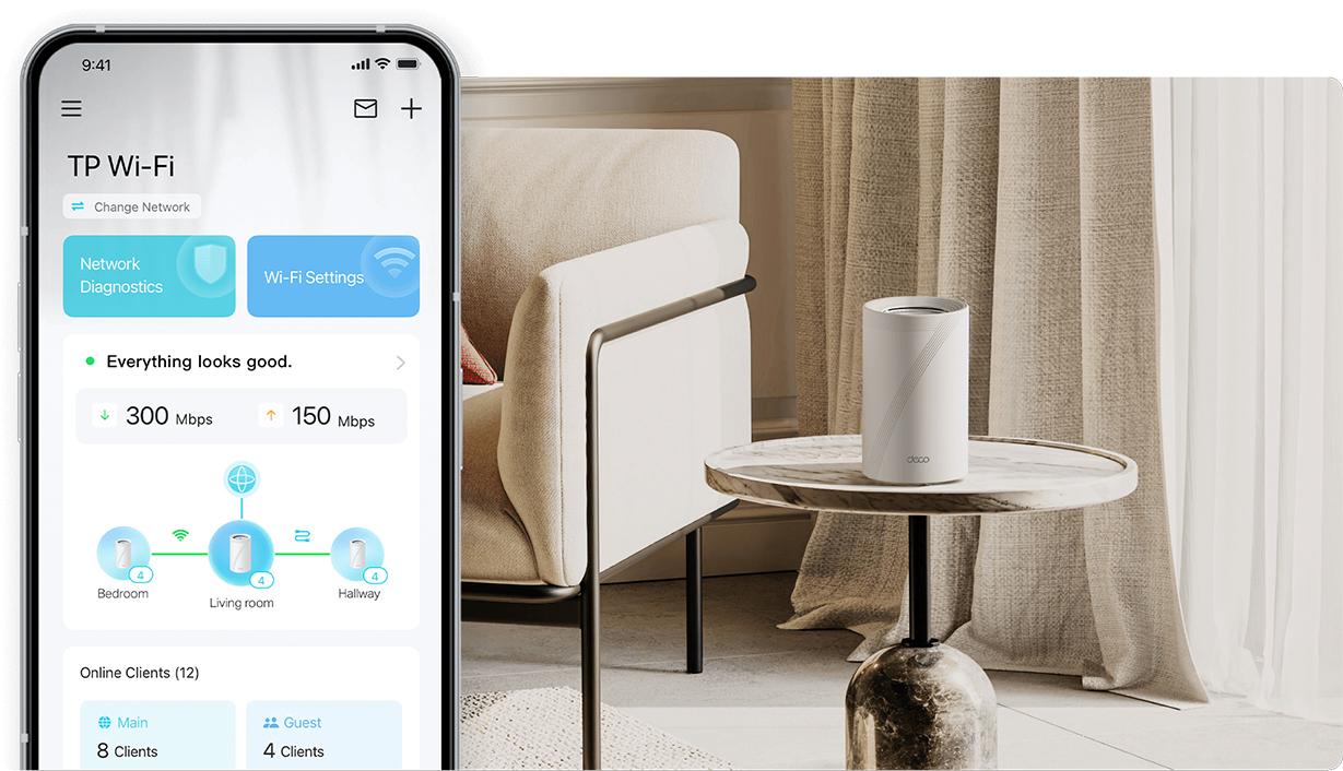 TP-Link Deco BE65 Pro BE11000 Tri-Band Mesh Wi-Fi 7 System - 3 Pack