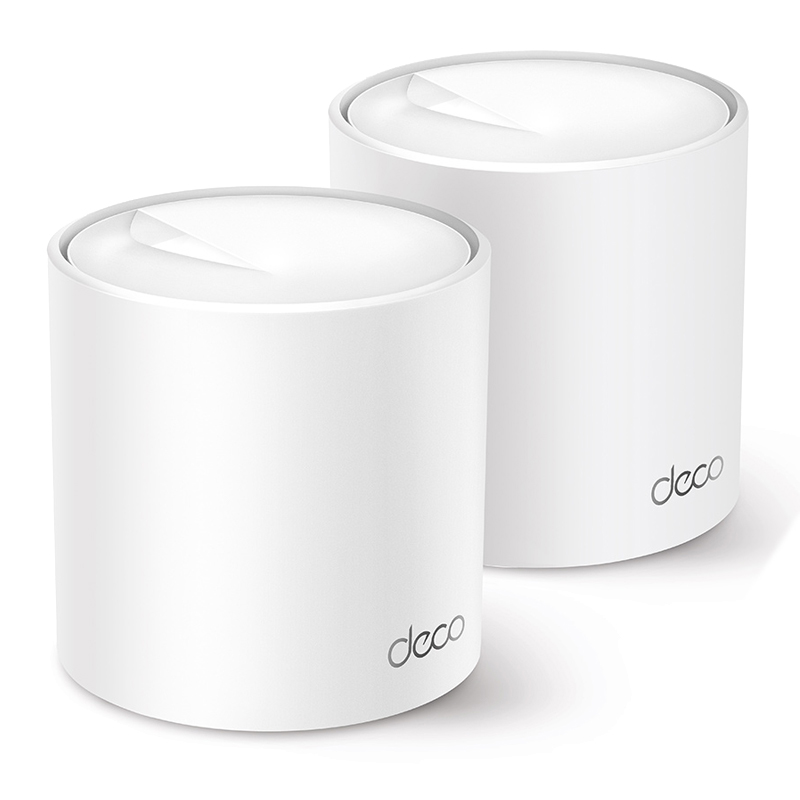 TP-Link Deco X60 AX5400 Dual Band Whole Home Mesh Wi-Fi 6 System - 2 ...