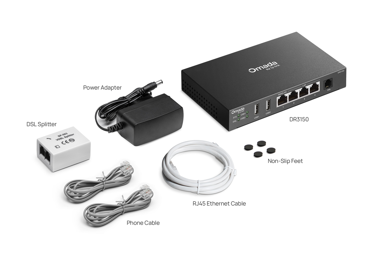 TP-Link DR3150 Omada Gigabit Desktop DSL Gateway