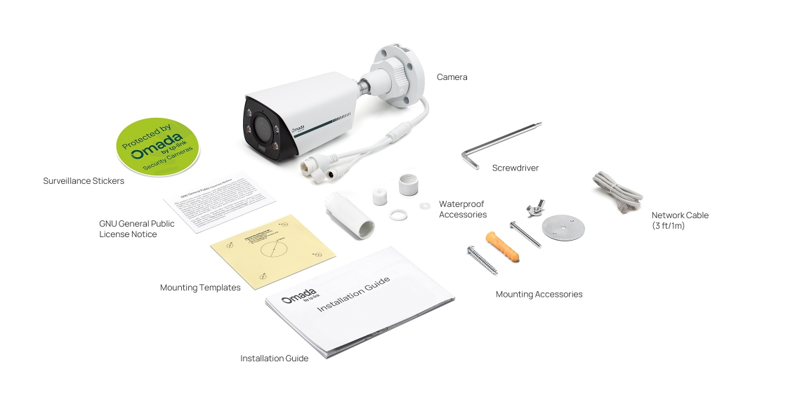 TP-Link Omada 8MP Bullet 4K PoE Security Camera
