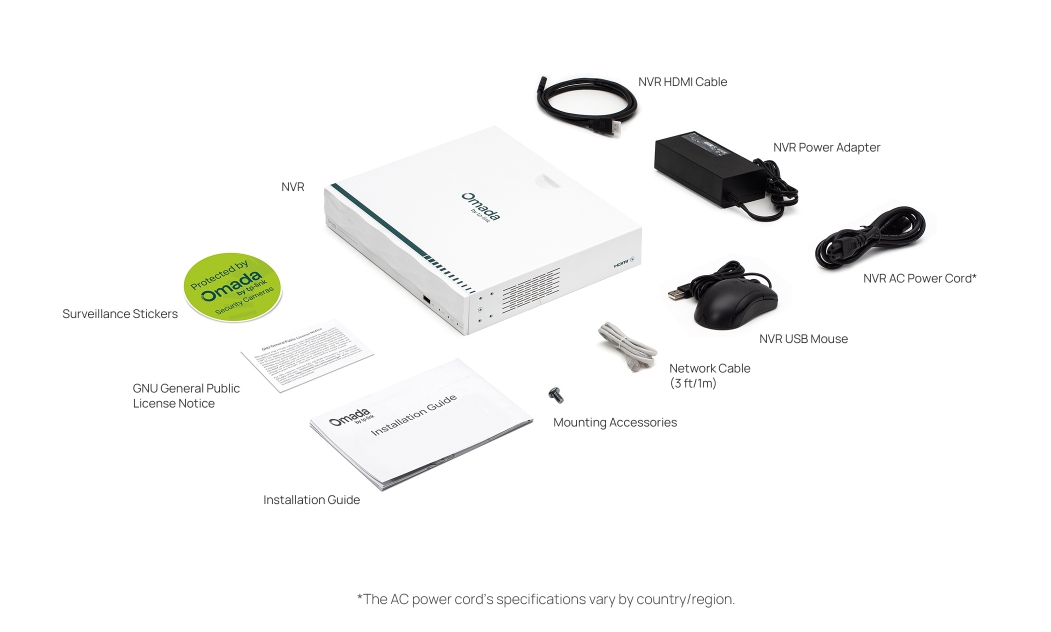 TP-Link Omada NVR16-8P-2T Network Video Recorder w/ 2TB HDD