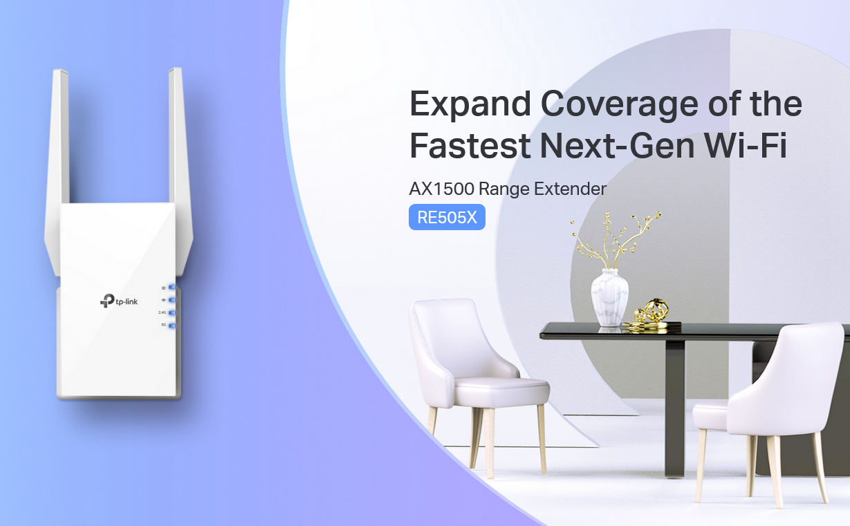 TP-Link RE515X AX1500 Wi-Fi Range Extender