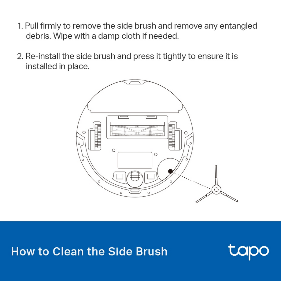 TP-LINK Tapo Robot Vacuum Replacement Kit for RV30 Mop