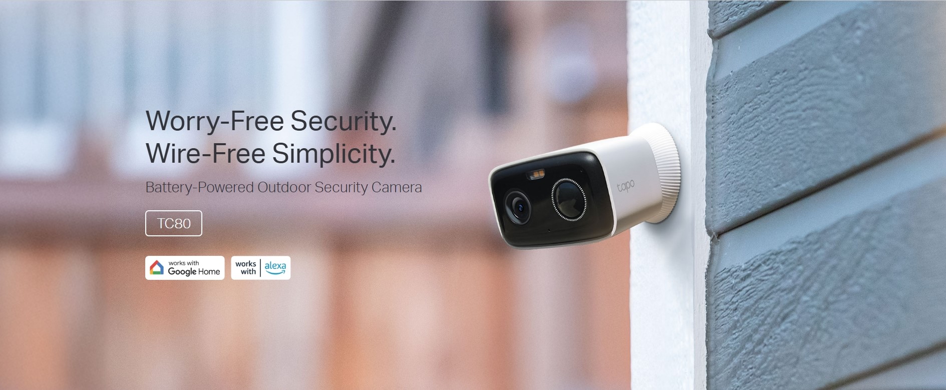 TP-Link TC80 Smart Wire-Free Outdoor Security Camera