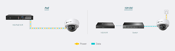 TP-Link VIGI 4MP C240(4mm) Full-Color Dome Network Camera