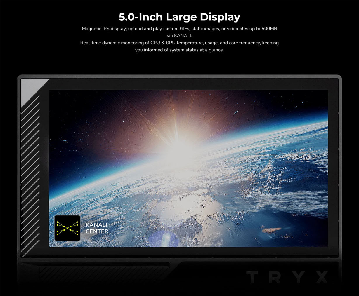 TRYX TURRIS T620 CPU Air Cooler - Black