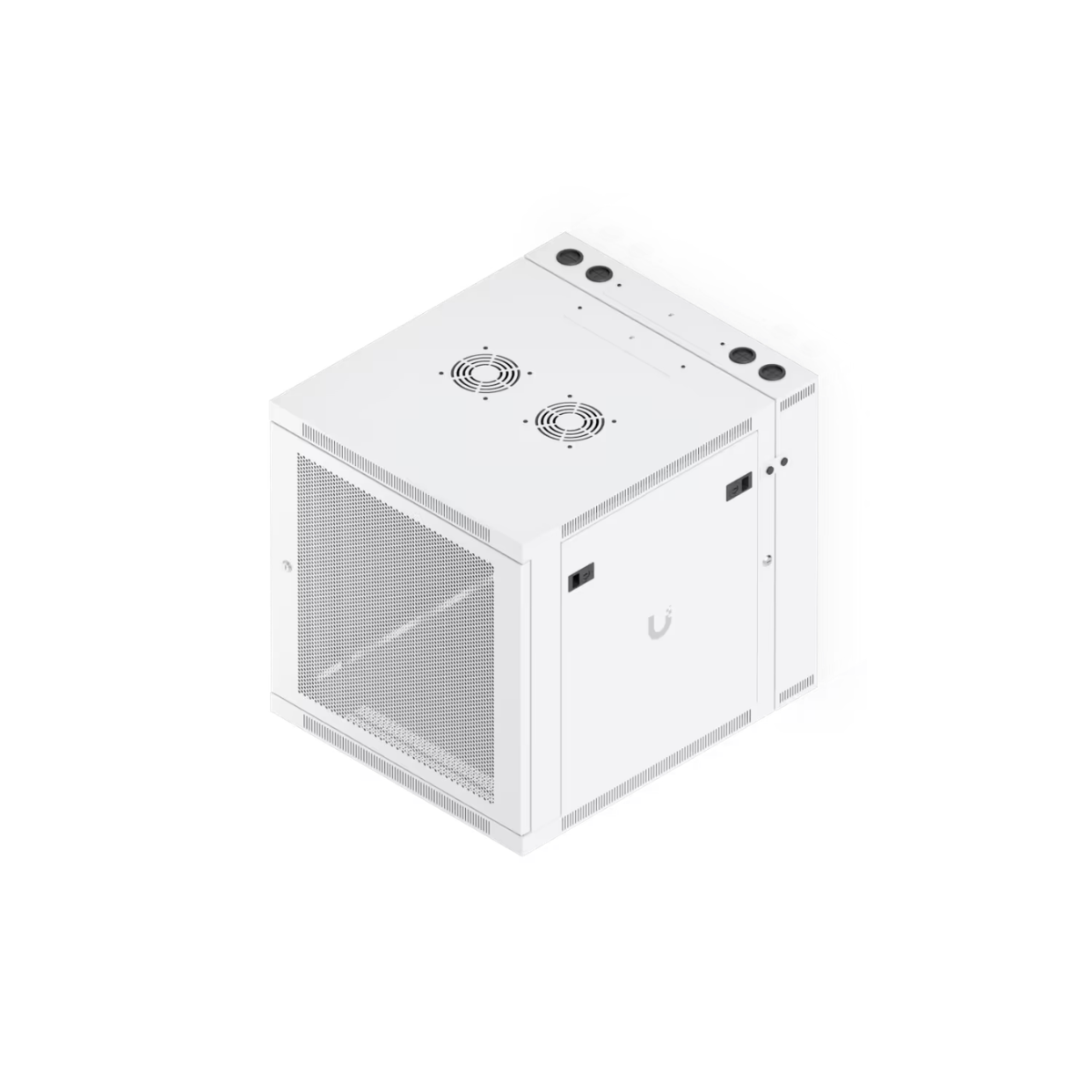 Ubiquiti 12U Fully Assembled Perforated Wall-Mount Rack Cabinet - UACC ...