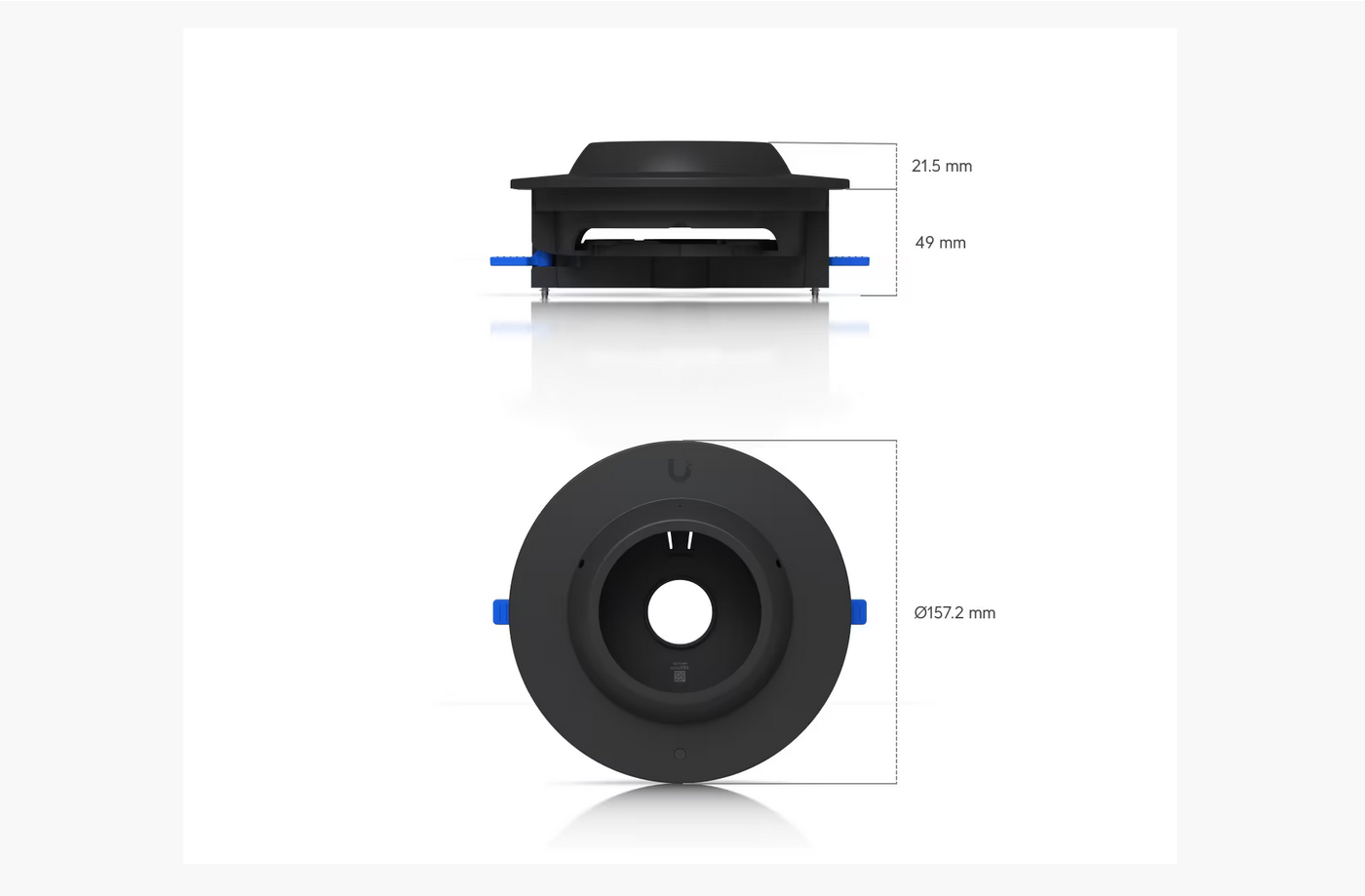 Ubiquiti AI Dome Camera Flush Mount - Black