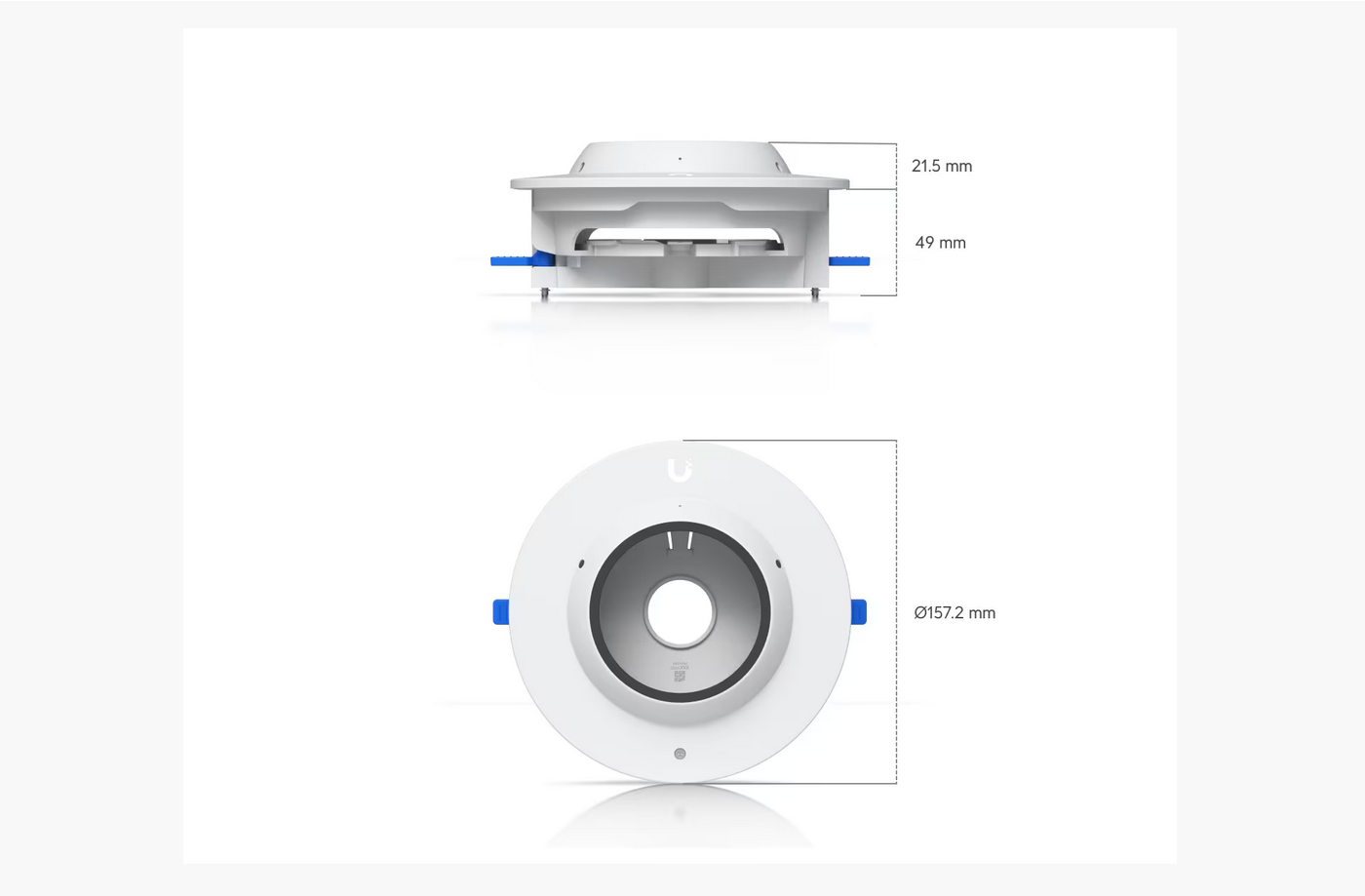 Ubiquiti AI Dome Camera Flush Mount - White