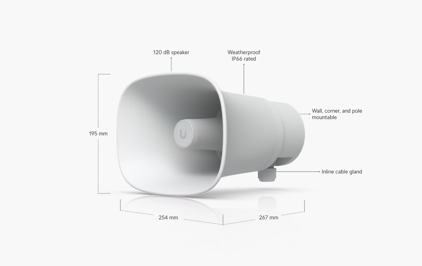 Ubiquiti AI Horn Speaker