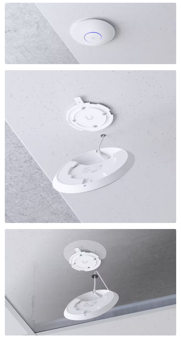 Ubiquiti Networks U6+ UniFi PoE Compact Wi-Fi 6 Access Point