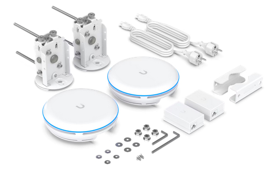 Ubiquiti Networks UniFi PoE++ 60GHz Building Bridge XG with 10G SFP+ - 2 Pack