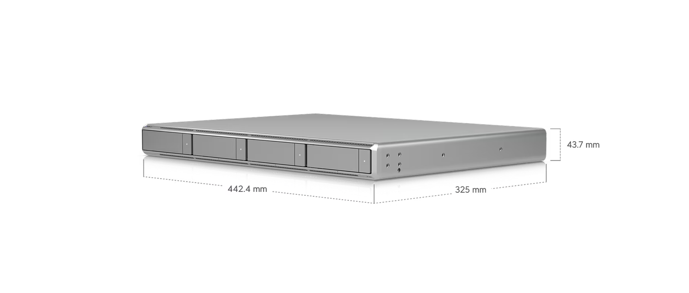 Ubiquiti Networks UniFi Protect Video Recorder G2 - 1U AI NVR with HDMI Output & 4 HDD Bays