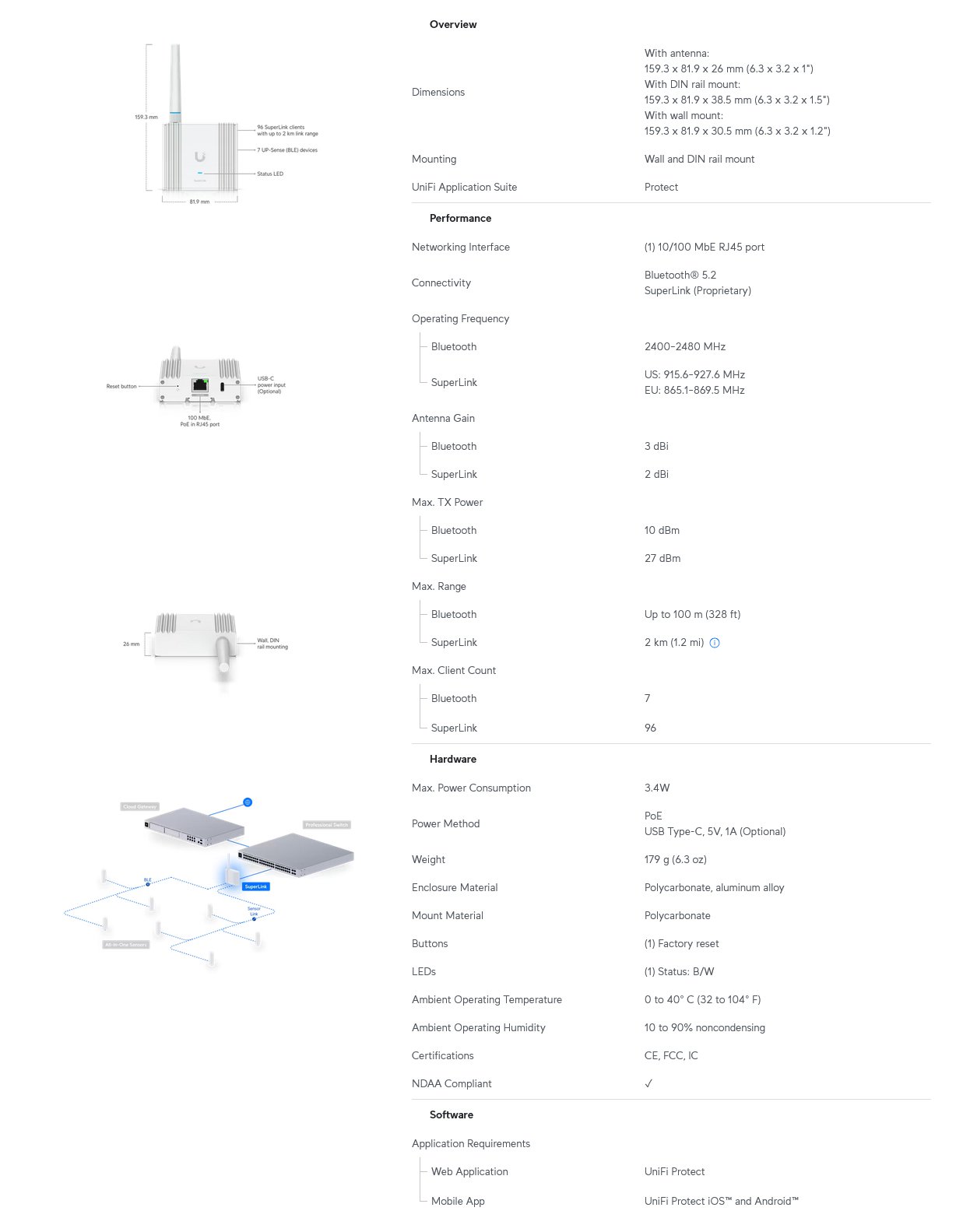 Ubiquiti SuperLink Wireless Gateway