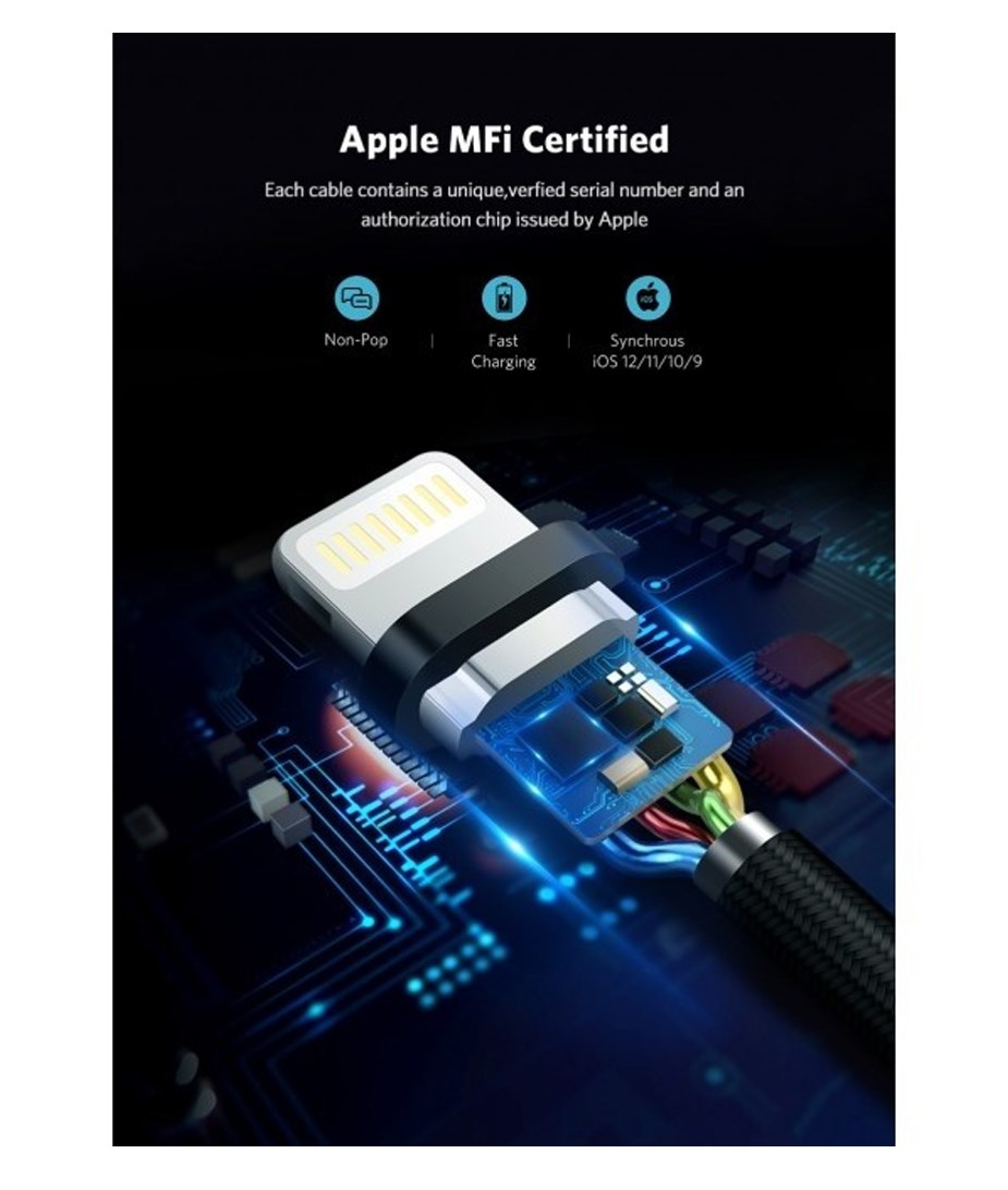 Ugreen 2.0m Lightning to USB 2.0 Type-A - Gold - Desktop Overview 1