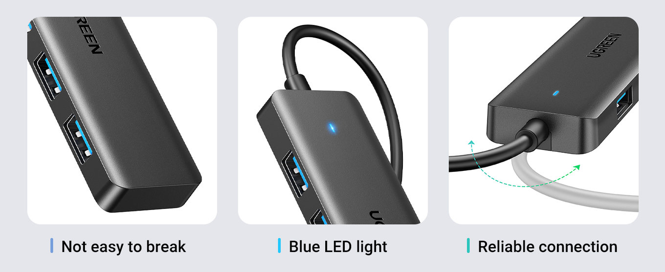 UGREEN 25851 4 Port USB 3.0 Hub